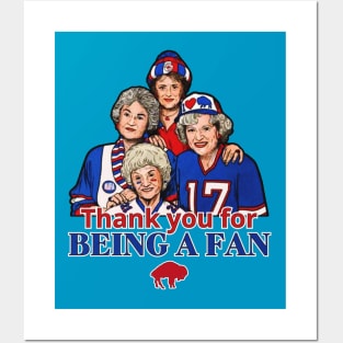 Golden Girls - Buffalo Bills Original Aesthetic Tribute 〶 Posters and Art